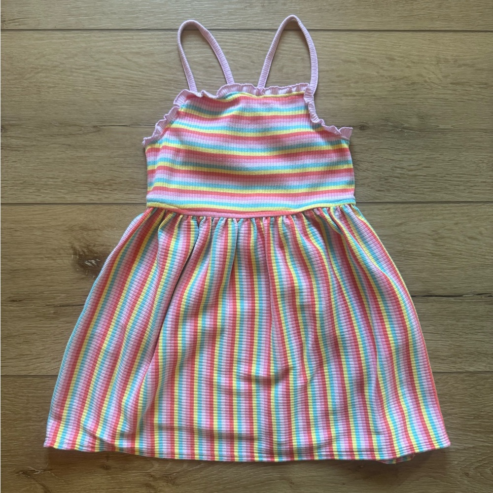 Cat & Jack Multicolor Striped Dress